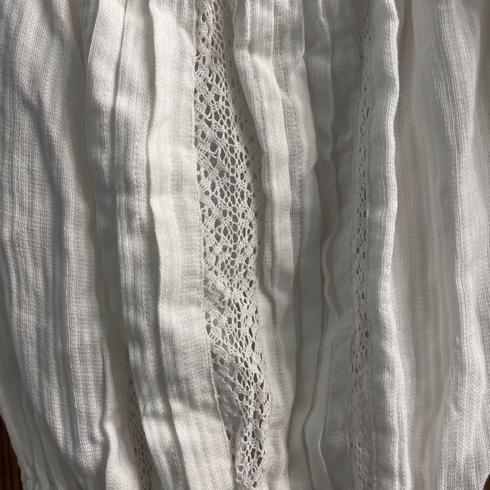 Aeropostale white long sleeve crop top.. - Picture 3 of 7